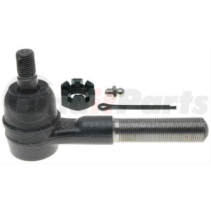 ACDelco 46A0598A Steering Tie Rod End - Outer, Male, Natural, with Castle Nut and Grease Fitting