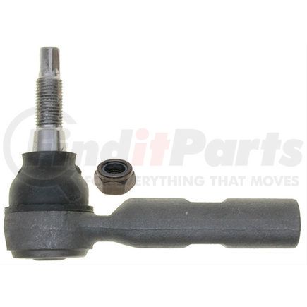 ACDelco 46A0878A Steering Tie Rod End - Outer, Male/Female, Natural, with Castle Nut