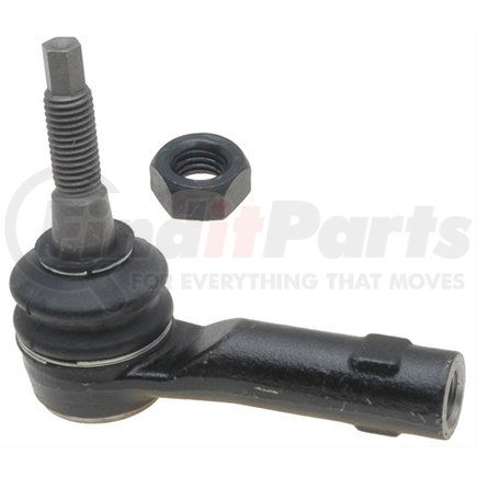 ACDelco 46A0929A Steering Tie Rod End - Outer, Male/Female, Black, Plain, with Castle Nut