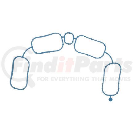 ACDelco 12655276 Engine Intake Manifold Gasket - One Piece, Blue, without Valley Pan