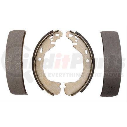 ACDelco 14636B Drum Brake Shoe - Rear, 8.86 Inches, Bonded, without Mounting Hardware