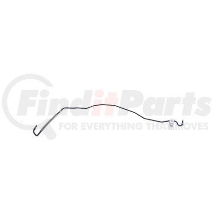 ACDelco 15921599 Brake Hydraulic Line - 0.25" Flared Tube Nuts Fitting, Bubble Flare