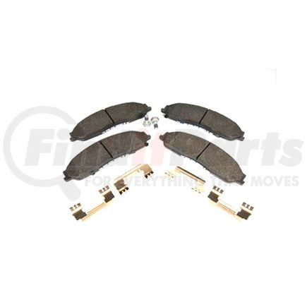 ACDelco 171-0897 Disc Brake Pad Set - Semi-Metallic, for 2008-13 Chevrolet Corvette