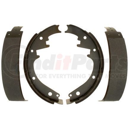 ACDelco 17228B Drum Brake Shoe - Front, 11 Inches, Bonded, without Mounting Hardware