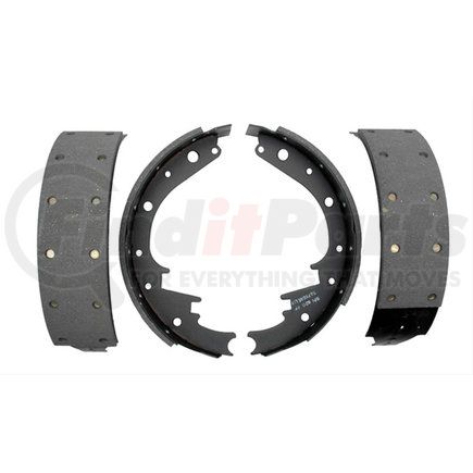 ACDelco 17473R Drum Brake Shoe - Rear, 11.16 Inches, Riveted, without Mounting Hardware
