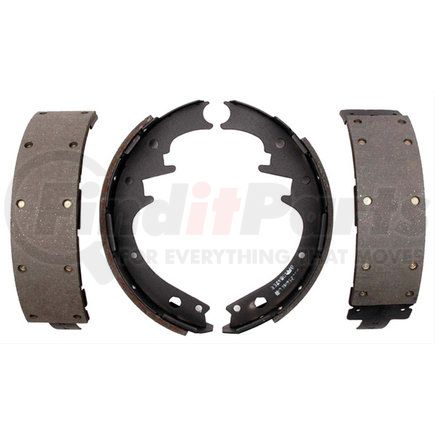 ACDelco 17581R Drum Brake Shoe - Rear, 10 Inches, Riveted, without Mounting Hardware
