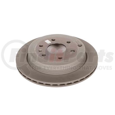 ACDelco 177-1115 Disc Brake Rotor - 6 Lug Holes, Cast Iron, Plain, Turned Painted, Vented, Rear