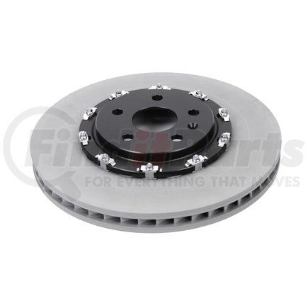 ACDelco 177-1193 Disc Brake Rotor - 5 Lug Holes, Cast Iron, Plain Vented, Front Left