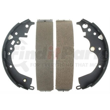 ACDelco 17871B Drum Brake Shoe - Rear, 10 Inches, Bonded, without Mounting Hardware