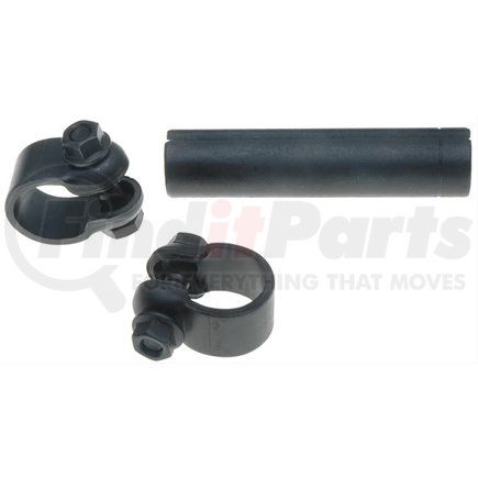 ACDelco 46A6018A Steering Tie Rod End Adjusting Sleeve - Coarse, Black, with Mounting Hardware