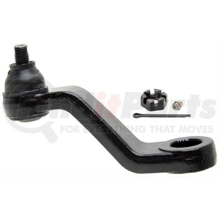 ACDelco 46C0059A Steering Pitman Arm - 32 Splines, Black, with Castle Nut and Grease Fitting