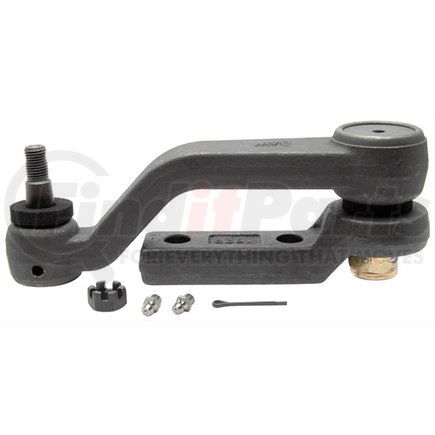 ACDelco 46C1102A Steering Arm - 2 Bracket Holes, Natural, Plain, Irregular, with Castle Nut
