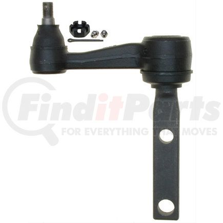 ACDelco 46C1108A Steering Arm - 2 Bracket Holes, Black, Painted, L-Shaped, with Castle Nut