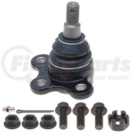 ACDelco 46D0085A Suspension Ball Joint - Upper, Bolt-On, Standard, Threaded, Steel, Greasable