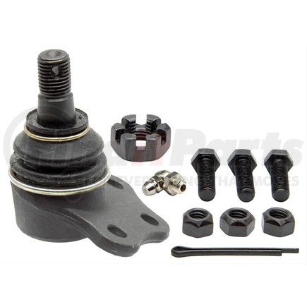 ACDelco 46D0094A Suspension Ball Joint - Upper, Bolt-On, Standard, Threaded, Steel, Greasable