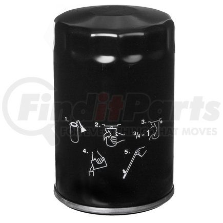 ACDELCO PF669 Engine Oil Filter - 2.46" I.D. and 2.81" O.D. Gasket, Spin On