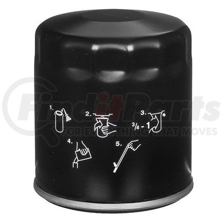 ACDelco PF671 Engine Oil Filter - Spin On, with Anti-Drain Back Valve and Bypass Relief Valve