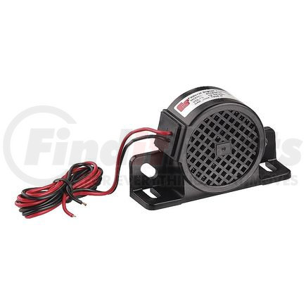 Federal Signal 210238-W Back Up Alarm - 2012 Series, 87 dBa, Black, Wired Connection, 0.3 AMP