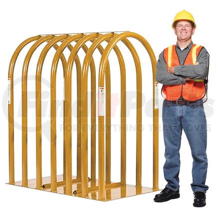 Haltec T108 Tire Inflation Cage - 7-Bar, 130 Max PSI, 46" Height, 29" Width