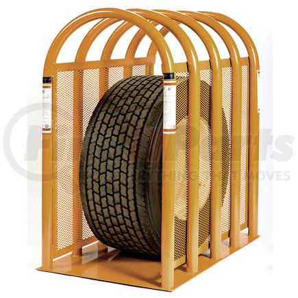 Haltec T110 Tire Inflation Cage - 5-Bar Super Magnum, 130 Max PSI, 41.5" Height, 24" Width