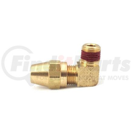 Velvac 012071 Air Brake Fitting - Brass, 1/4" x 1/4"