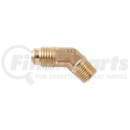 Velvac 015942 Flare Fitting - Brass, 1/4" x 1/8", 7/16"-20 Thread