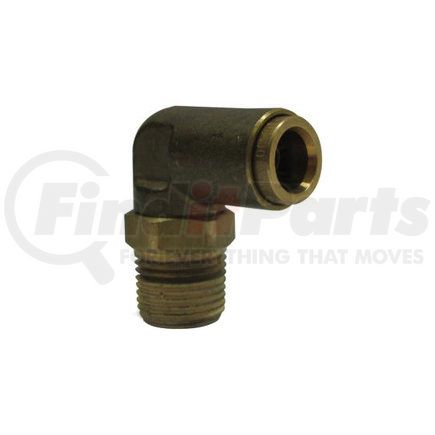 Velvac 017956 Air Brake Fitting - Brass, 3/8" x 1/2"