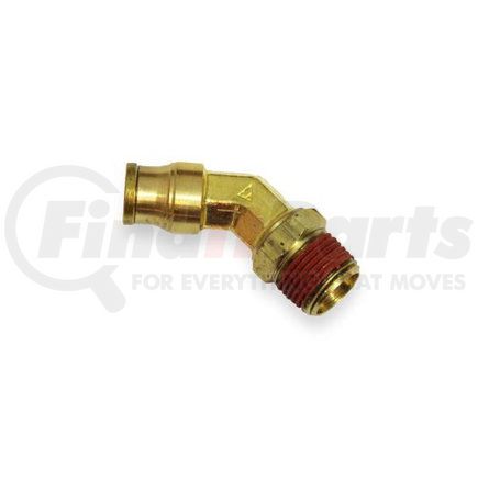 Velvac 017993 Air Brake Fitting - Brass, 3/8" x 1/4"