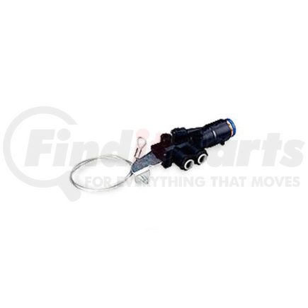 Velvac 032243 Air Horn Control Valve - Single Outlet, (3) 1/4", (1) 3/8" Ports, Vehicle Application: Freightliner
