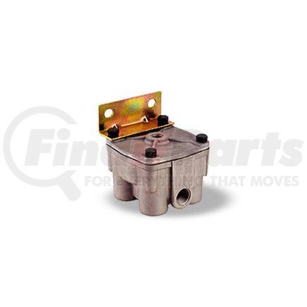 Velvac 034025 Air Brake Relay Valve - R-12 Style, 1/2" NPT Supply Port, (4) Vertical 1/2" NPT Delivery Ports