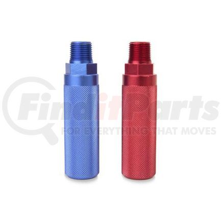 Velvac 035178 Air Brake Gladhand Handle Grip - One Red and One Blue Solid Aluminum Gladhand Grip, Hardware not needed