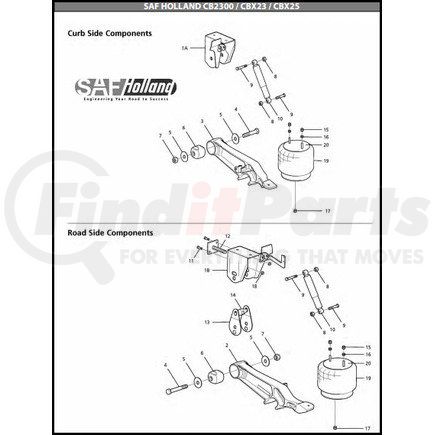 SAF-HOLLAND 90045040 Shock Absorber