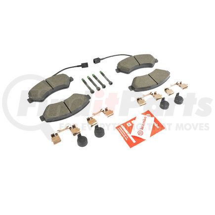 Mopar 68230105AC Disc Brake Pad Set - Front, for 2014-2018 Ram Promaster 3500/2500/1500