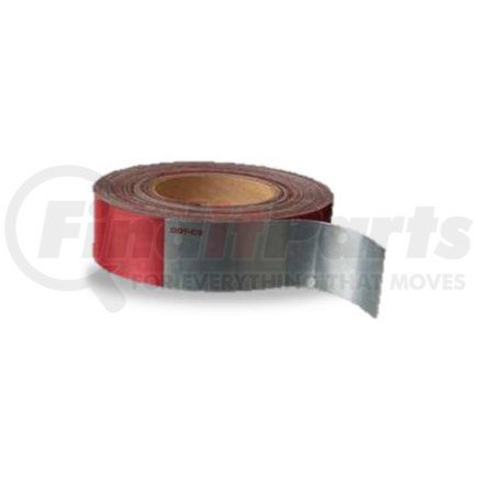 Velvac 058395 Reflective Tape - 2"x150' Roll of 11" Red/7"of White, 3 Year Warranty