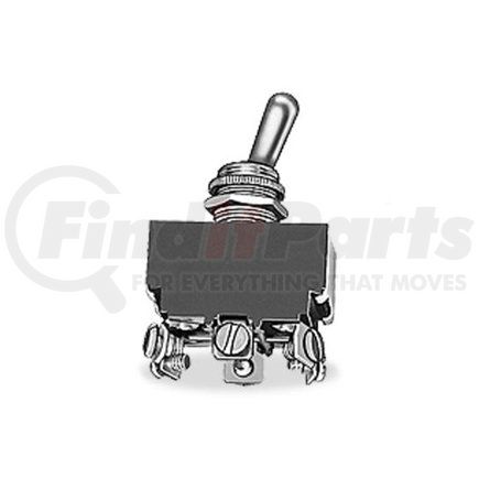 Velvac 090048 Toggle Switch - DPDT Poles, 21 Amp, 14 VDC, On/On Circuitry, (6) Screw Terminals