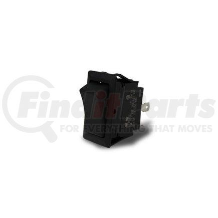 Velvac 090109 Rocker Switch - SPST Poles, (On)/Off Circuitry, (2) .250" Flat Blade Terminals