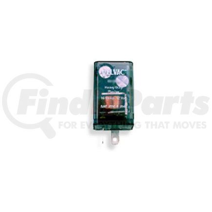 Velvac 091210 Multi-Purpose Flasher - 2 Terminals, Clear Smoke, 2-16 Lamp Rating, 70-120 Flash Rate FPM, 35 Amp Rating