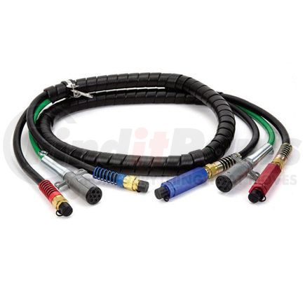 Velvac 145110 Air Brake Hose and Cable Assembly - 10', 3-in-1 Wrapped Assembly
