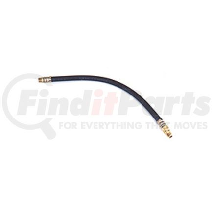 Velvac 148030 Air Brake Hose Assembly - 1/2" X 3/8" X 30", One End Fixed, One End Swivel