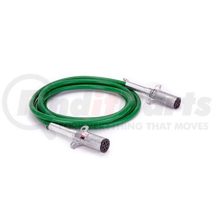 Velvac 590166 7-Way ABS Straight Cable Assemblies - 1/8, 2/10, 4/12 Gauge, 15' Working Length