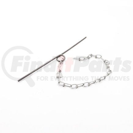 Velvac 601063 Fuel Tank Cap Chain and Crossbar - Replacement Chain and Crossbar for Non-Vented Cap and Bayonet Fuel Cap