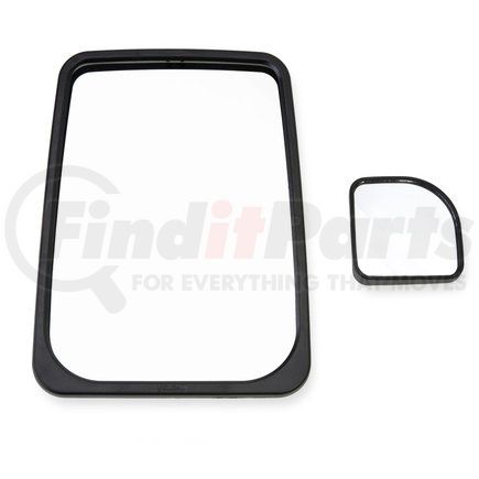 Velvac 709748 Door Mirror Glass Assembly - Heated Manual Flat Glass