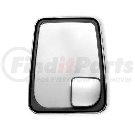 Velvac 714258 2015 Standard Series Door Mirror - White, Driver or Passenger Side