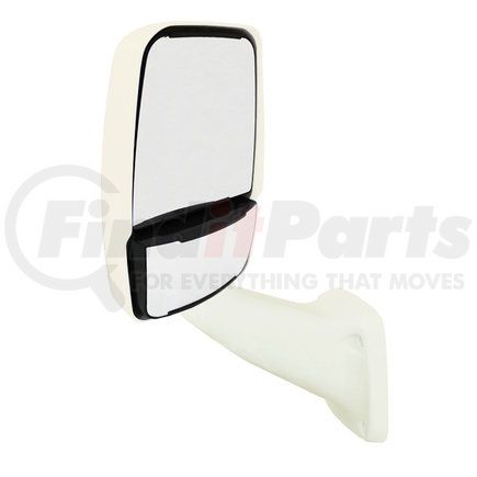 Velvac 714411 2025 Deluxe Series Door Mirror - Cream, Driver Side