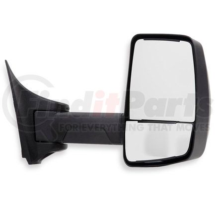 Velvac 719758 2020XG Series Door Mirror - Black, 102" Body Width, Passenger Side