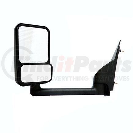 Velvac 728731 2020SS Superstar Series Door Mirror - Black, 93" Body Width, Superstar Head, Driver Side