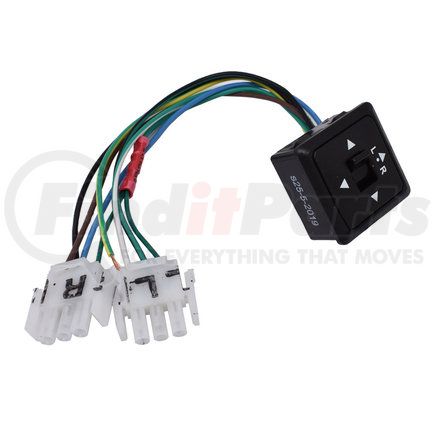 Velvac 747129 Door Mirror Switch - 4-Way Remote Mirror Control Switch Assembly