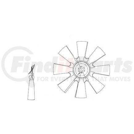 Horton 995711251 Engine Cooling Fan