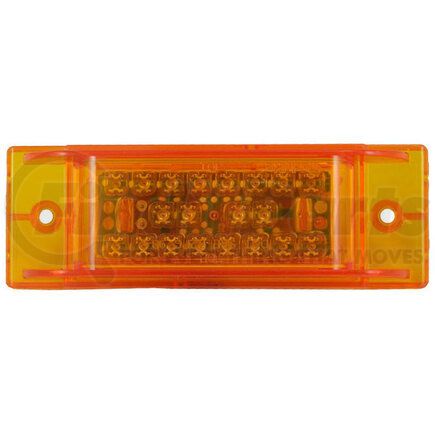 Truck-Lite 21280Y Auxiliary Light - 21 Series, LED, Yellow Rectangular, 12 Volt