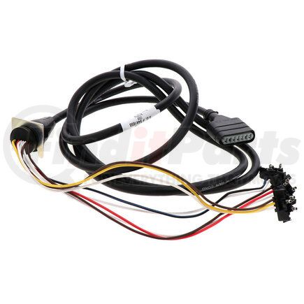 Truck-Lite 77250 Tractor Brake / Tail / Turn / Back Up Light Wiring Harness - 77 Series, Left Hand Side, 120 Inch